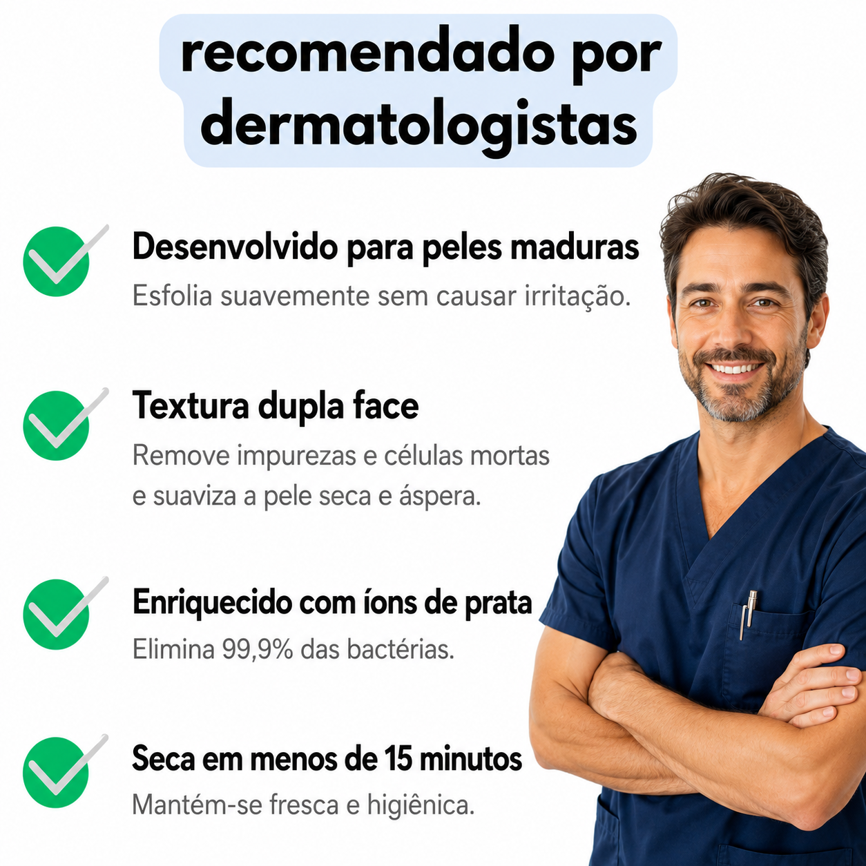 Toalha de Banho Esfoliante Antibacteriana - Blissal™