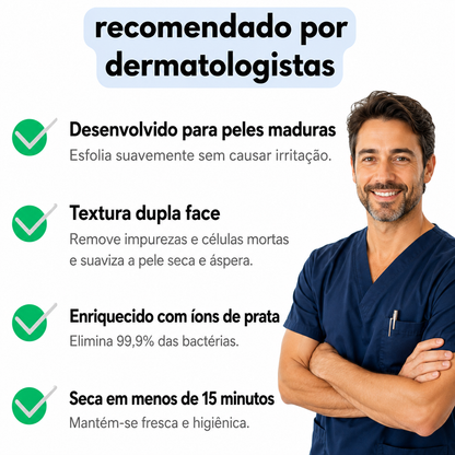 Toalha de Banho Esfoliante Antibacteriana - Blissal™