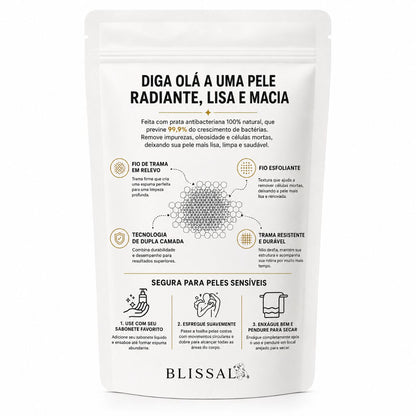 Toalha de Banho Esfoliante Antibacteriana - Blissal™