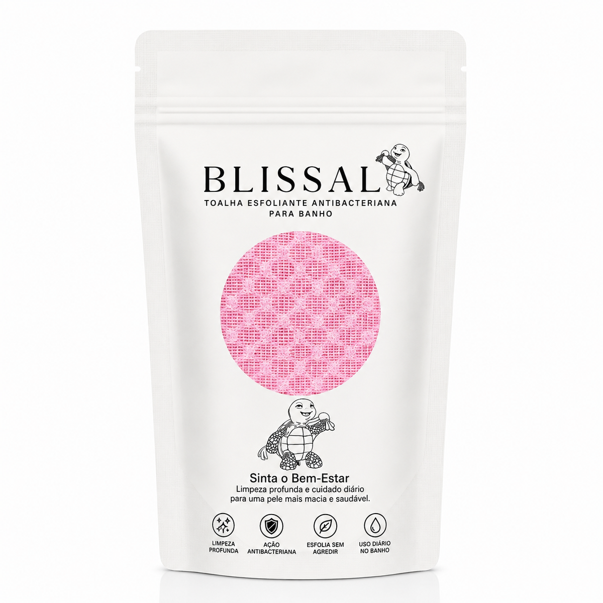 Toalha de Banho Esfoliante Antibacteriana - Blissal™