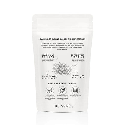 Toalha de Banho Esfoliante Antibacteriana - Blissal™
